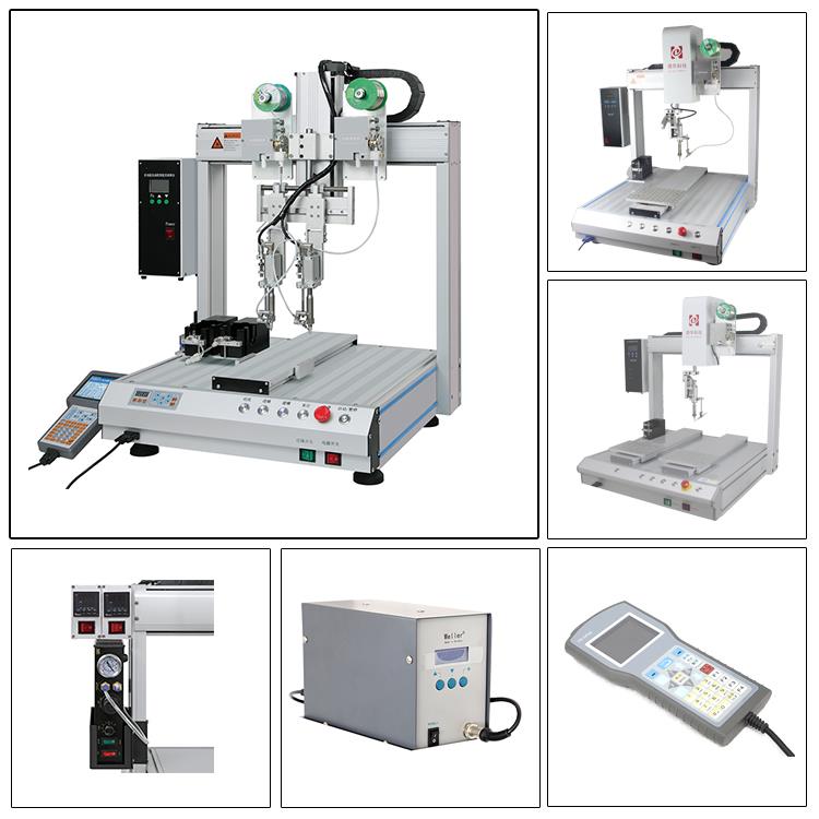 Automatic welding machine for motherboard